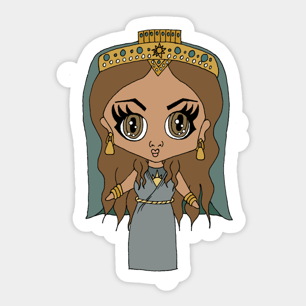 Teuta Sticker by thehistorygirl